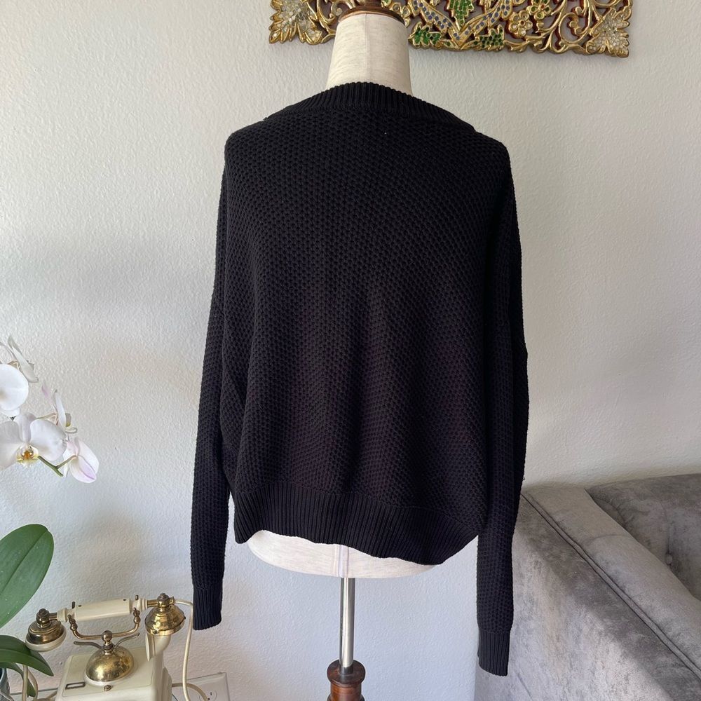 MNG basic black sweater - Picture 3 of 5